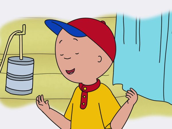 Caillou - Copycat Clementine // Caillou's Poster // Playhouse Play Date