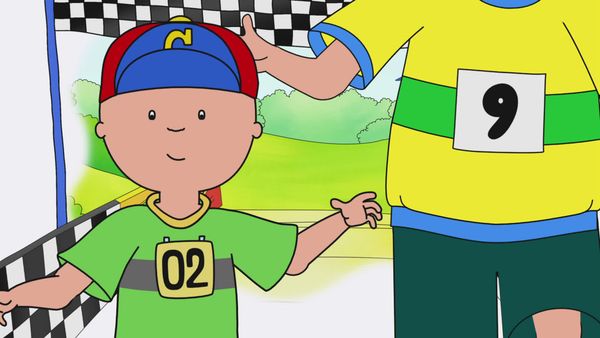 Caillou - Helping Mrs. Howard // Caillou's Fun Run // The New Girl
