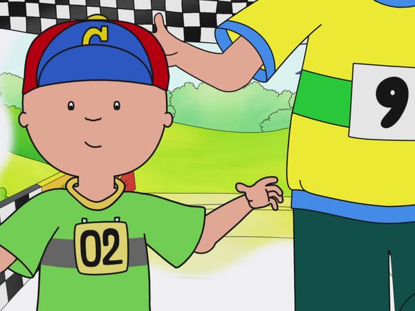 Caillou - Helping Mrs. Howard // Caillou's Fun Run // The New Girl