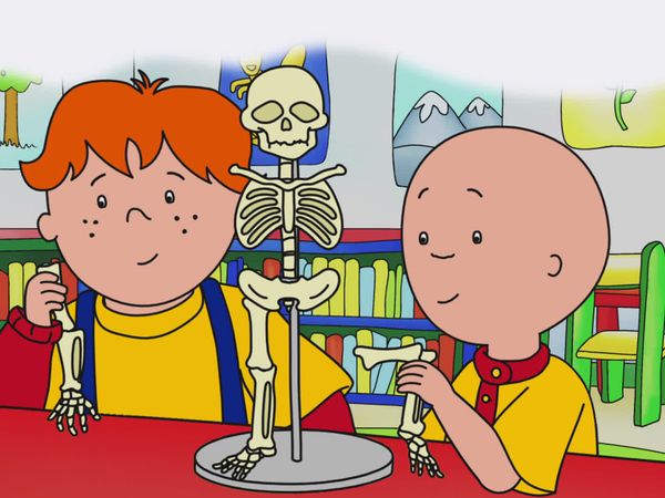Caillou - Borrowed Book // Fixing Mr. Bones // Cailloudles