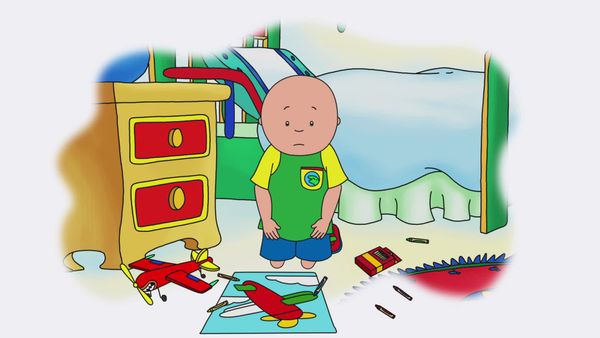 Caillou - Daddy's Puzzles // Play With Me // Caillou's Bad Luck