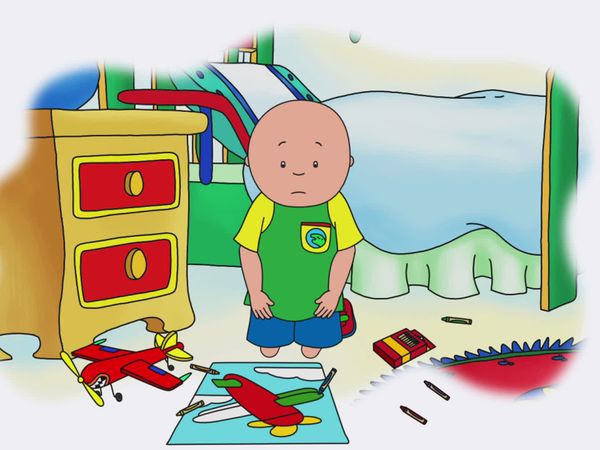 Caillou - Daddy's Puzzles // Play With Me // Caillou's Bad Luck