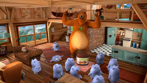 Grizzy and the Lemmings - XXL Bear // Never Judge A Bear By Its Cover // Bear Glasses // Bear Under Close Protection