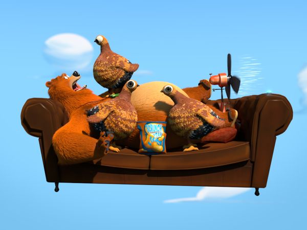 Grizzy and the Lemmings - Flying Bear // Big Top Bear // Electro Ranger Lemming // Bear Repellent