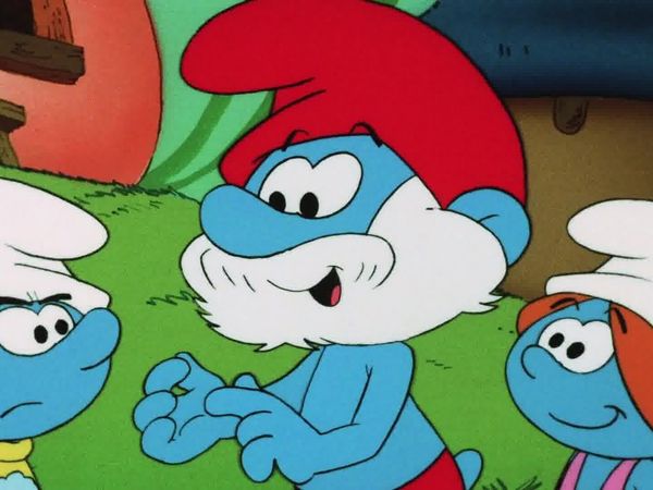 I Puffi - Lanoso Puffo Orgoglioso / Puffetta Regina