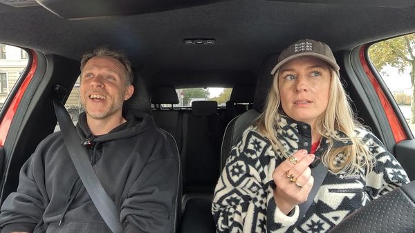 Blå/gul carpool - David Mandel