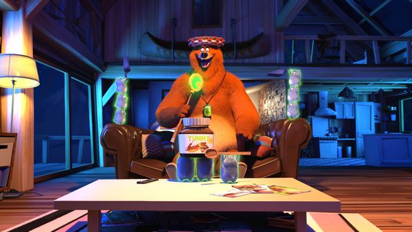 Grizzy and the Lemmings - In the Service of His Majesty // Bear Art // Happy Birthday Lemmings! // Flower Power