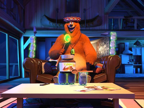 Grizzy and the Lemmings - In the Service of His Majesty // Bear Art // Happy Birthday Lemmings! // Flower Power