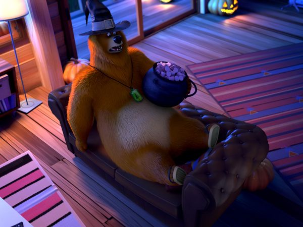 Grizzy and the Lemmings - Halloween Bear // Clean Bear // Wandering Spirits // Mirror, mirror on the wall