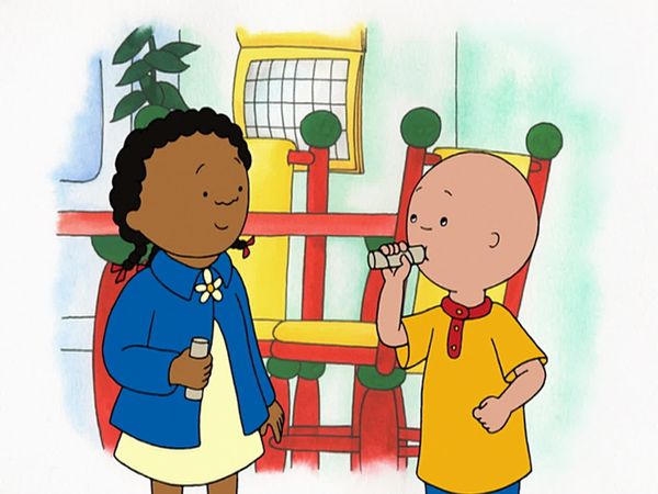 Caillou - Disappearing Carrots // Caillou Marches On // Who's Mooing?