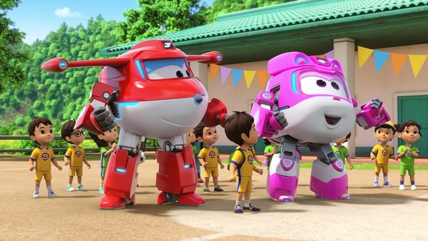 Super Wings - Into the World of Dinosaurs / Vang Vieng Vroom Vroom!