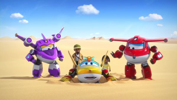 Super Wings - Stone Age Super Wings / The Sphinx Awakens!
