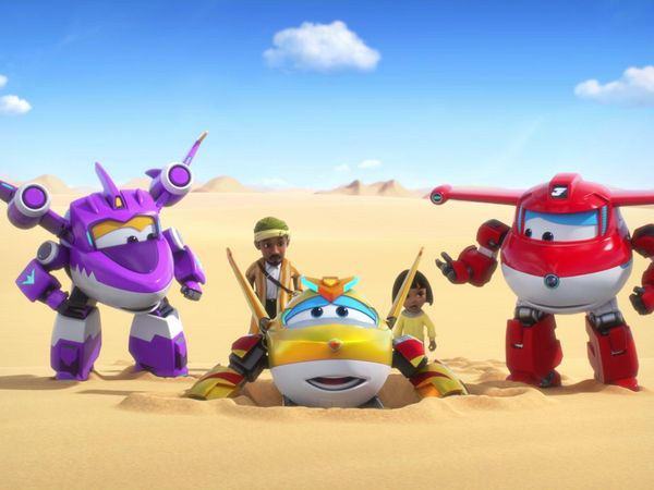 Super Wings - Stone Age Super Wings / The Sphinx Awakens!