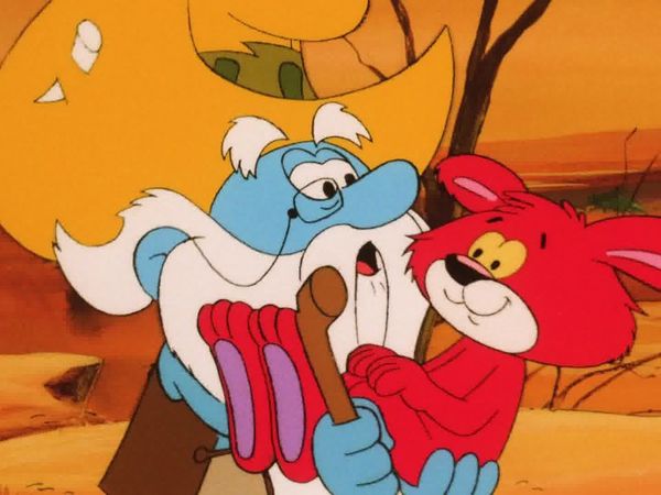 I Puffi - I cugini di Puffolo / Tontolone cintura nera