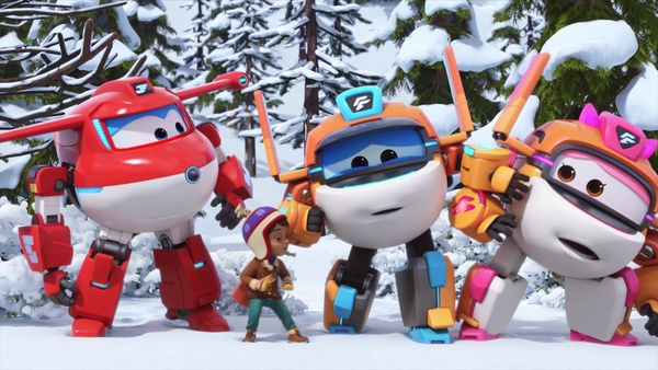 Super Wings - Giant Dragonfly Danger / Big Friendly Batsman