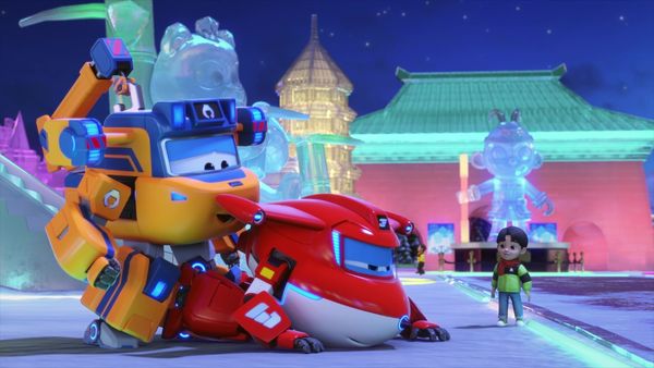 Super Wings - Battle of the Builders / Frozen Fest Frenzy