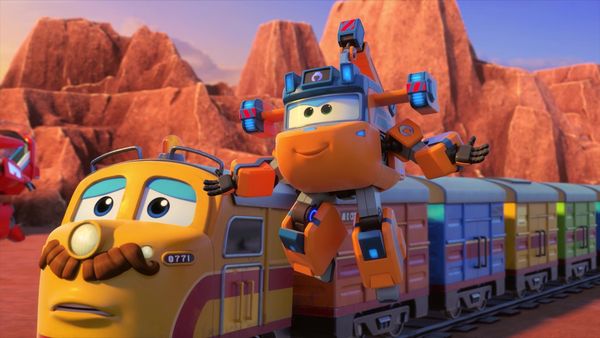 Super Wings - Metatron the City Guardian / The Longest Train in the World