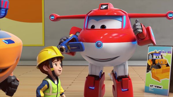 Super Wings - Guardians of the Sea / Construction Crane Chaos
