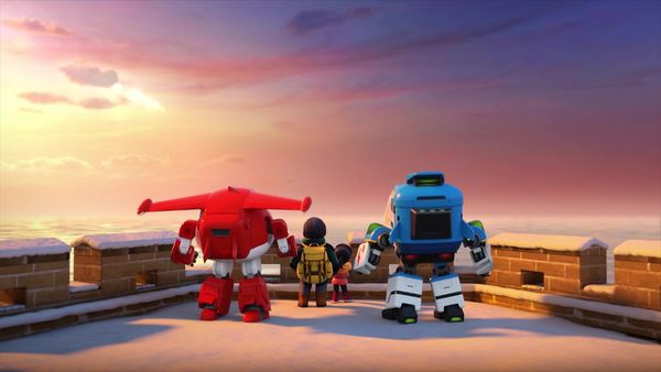 Super Wings - The Great Wall Express / Underwater Wheels