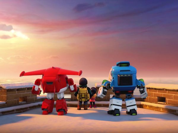 Super Wings - The Great Wall Express / Underwater Wheels