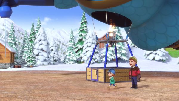 Super Wings - Mid Air Mess-Up / Soccer with Stone Statues