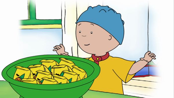 Caillou - Caillou Goes Shopping // Caillou Goes Apple Picking // Caillou's Halloween Costume