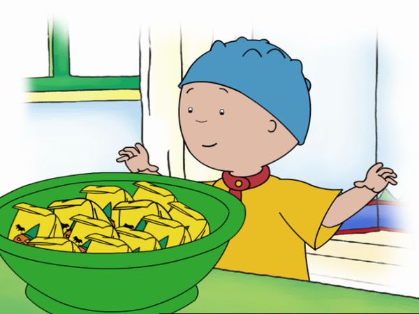 Caillou - Caillou Goes Shopping // Caillou Goes Apple Picking // Caillou's Halloween Costume