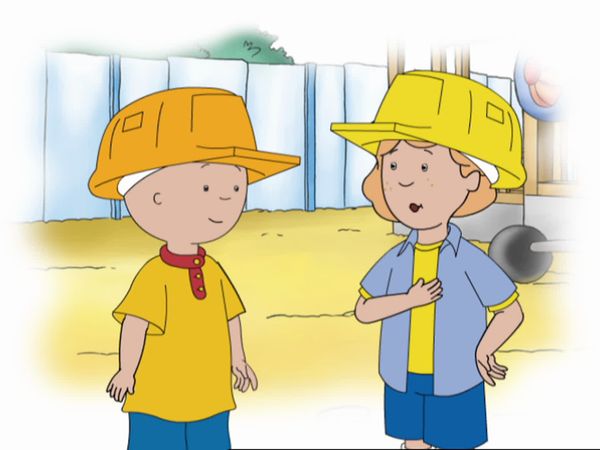 Caillou - Caillou the Road Builder // Caillou's Building Adventure // A House in the Sky
