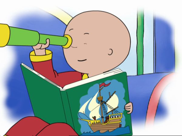 Caillou - Caillou and the Big Slide // Caillou the Sailor // Caillou and the Creepy Crawlies