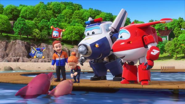 Super Wings - Panda-monium / Finding Faras Family