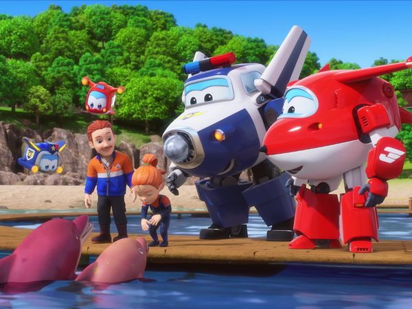 Super Wings - Panda-monium / Finding Faras Family
