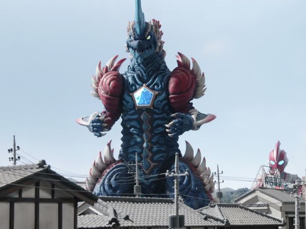Ultraman Omega - A Close-Up of the Two