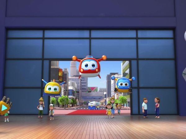 Super Wings - Cat Tower Catastrophe / Robot Dance Competition