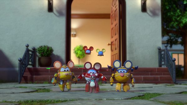 Super Wings - Perez the Mouse / Rock Spirit Family