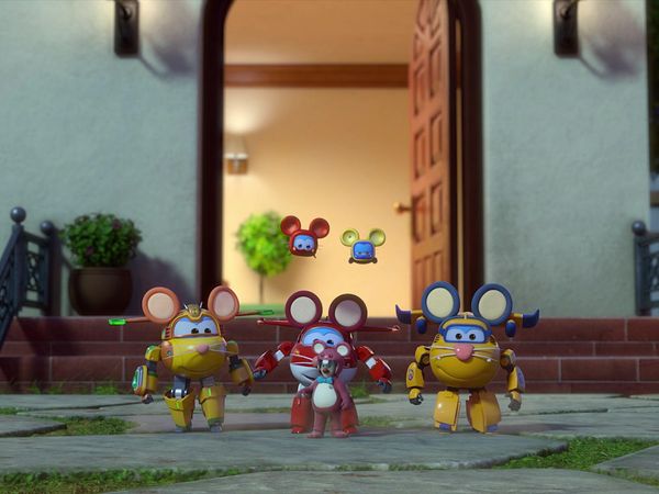 Super Wings - Perez the Mouse / Rock Spirit Family
