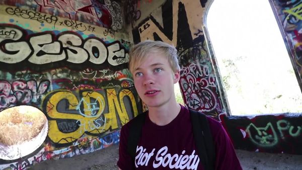 Sam and Colby - Exploring an Abandoned Amusement Park