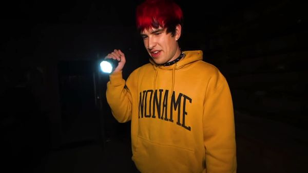 Sam and Colby - Terrifying Night in Haunted Ghost Town