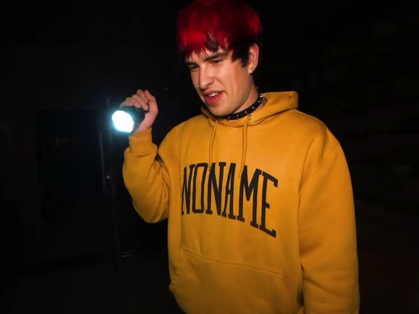 Sam and Colby - Terrifying Night in Haunted Ghost Town