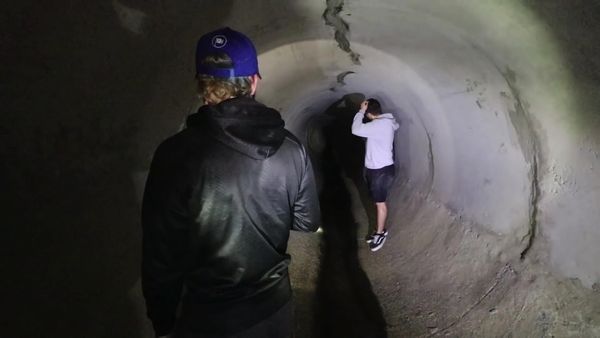 Sam and Colby - Exploring an Abandoned News Station