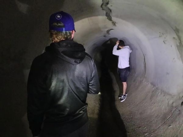 Sam and Colby - Exploring an Abandoned News Station