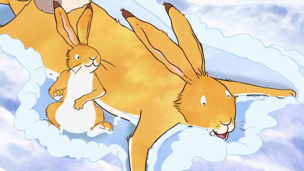 Guess How Much I Love You - Snow White Hare