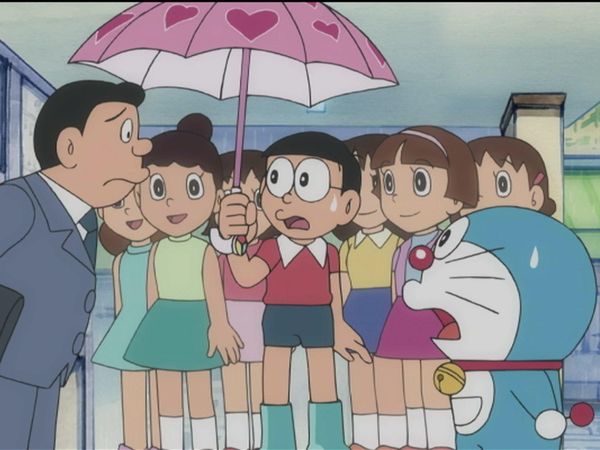 Doraemon - Parapluies en folie! / Le bâton "allons-allons" !