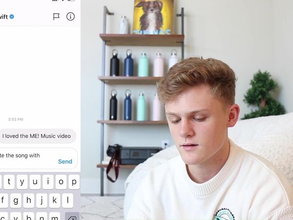 Ryan Trahan - Sending a DM to 100 Celebrities
