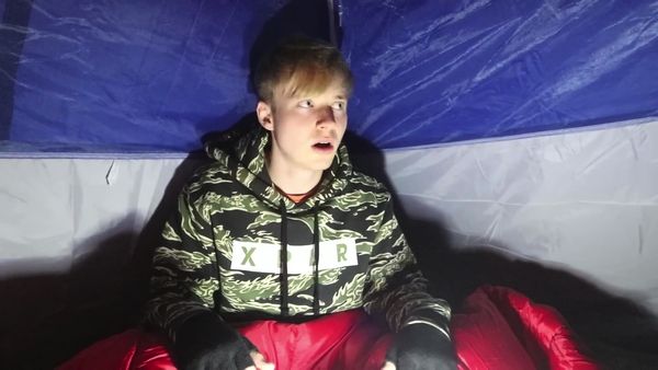 Sam and Colby - Colby Gets Lost in a Haunted Witches Forest