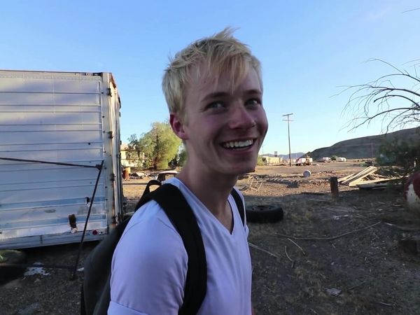 Sam and Colby - Hidden Haunted School in Forest