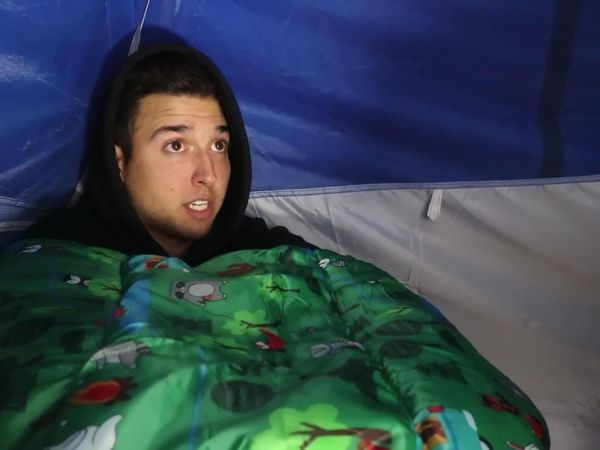 Sam and Colby - Trapped Overnight in the Witch's Forest