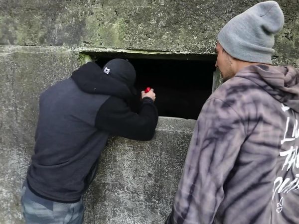 Sam and Colby - Exploring Haunted War Grounds