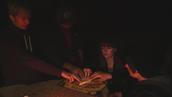 Sam and Colby - Using a Ouija Board Under Suicide Bridge