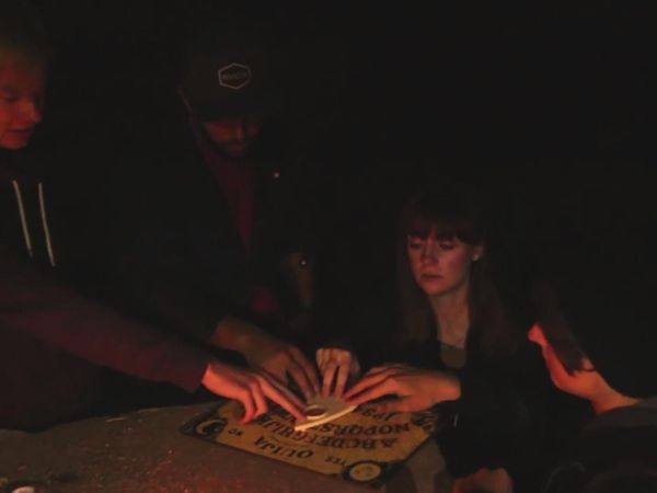 Sam and Colby - Using a Ouija Board Under Suicide Bridge