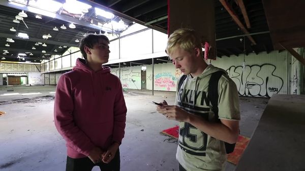 Sam and Colby - Exploring an Abandoned Neighborhood